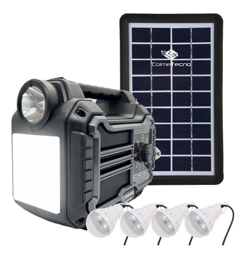 Super Radio Multifuncional Portátil Kit Solar Sonivox R2248
