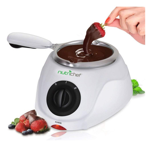 Juego De Fondue De Calentamiento De Fusión De Chocolat...