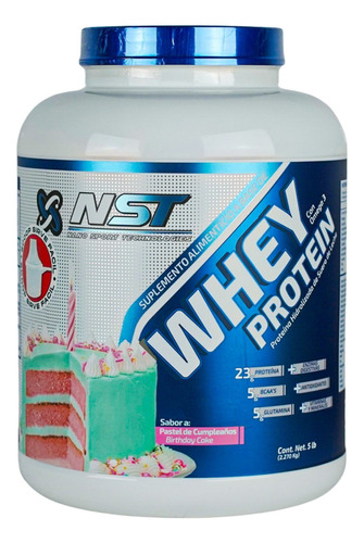 Nst | Whey Protein | Proteína De Suero De Leche Hidrolizada Sabor Pastel De Cumpleaños