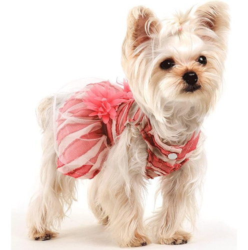 Vestido Perro Para Perros Pequeños Hembra Clohtes Para Masco