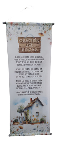 Banner Grande Tela Vinilica - Regaleria Cristiana - Hogar Blanco