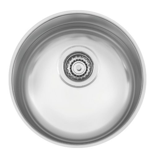 Imagem 3 de 3 de Cuba Redonda Inox 35cm Acetinado Prime Tramontina 94012102