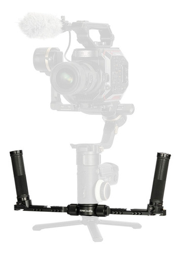 Imagem 3 de 6 de Estabilizador Crane 3s Zhiyun E Punho De Mão Duplo