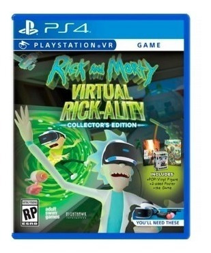 Rick And Morty Virtual Rick-ality Collector's Edition Vr Ps4