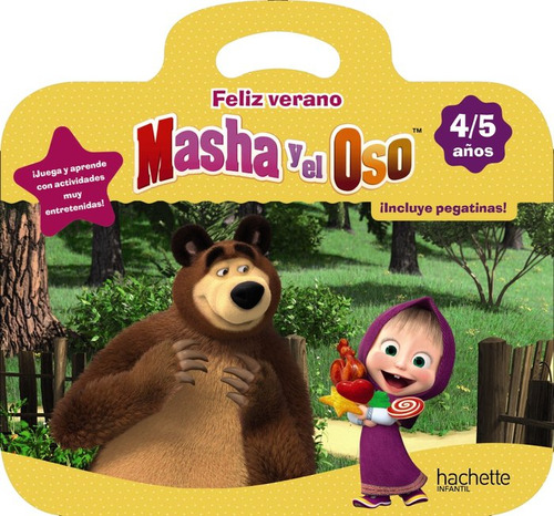 Feliz Verano Con Masha Y El Oso 4-5 Años - Garcia Cortiz...