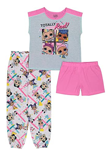 L.o.l. ¡sorpresa! Conjunto De Pijama Grande Para Niñas, Tota