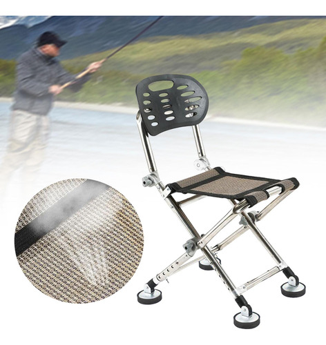 Silla De Pesca Silla De Playa Resistente Para Picnics Patio
