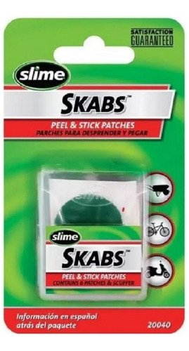 Kit Parches Slime Authoadhesivos X 6 Unidades Bicicleta