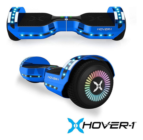 Hover-1 Chrome 2.0 Hoverboard Eléctrico | Velocidad Máxima D