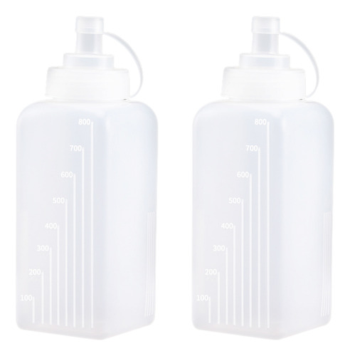 Botella De Salsa Squeeze Bottles, 2 Unidades
