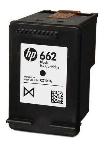 Cartucho Hp 662 Negro Original Vigentes Td