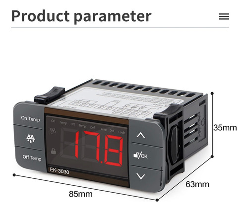 Refrigerador De Temperatura Digital Con Controlador De Tempe