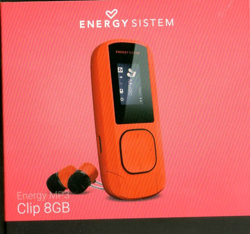 Mp3 Energy Sistem  Clip De 8 Gb