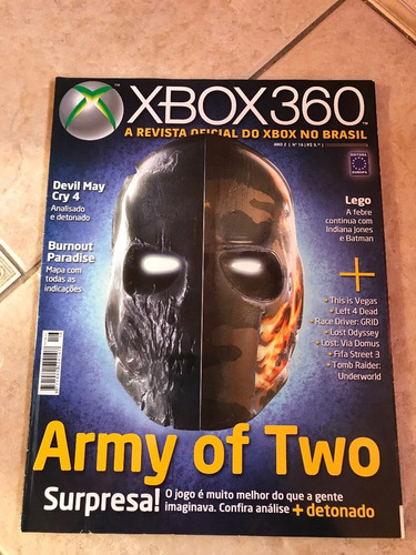 Revista Xbox 360 16 Army Of Two Devil May Cry 4 Lego I322