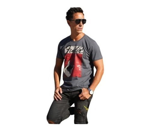 Remera Hombre Seven Fender Algodon