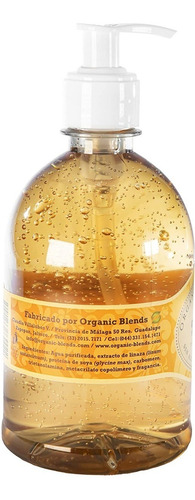 Imagen 3 de 6 de Gel Orgánico Linaza Y Proteína De Soya 510ml Organic Blends