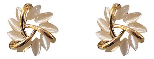 Ay 1par Pendientes S925 Con Diseño De Aguja S925 Flor De Sol