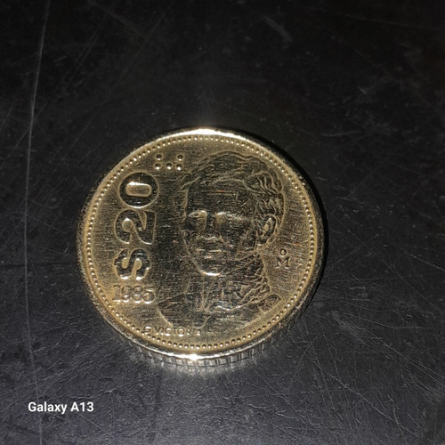 Moneda De 20 Pesos De 1985