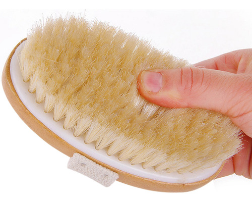Cepillo Corporal Con Cerdas Para Baño, Suave, Mango Largo, D
