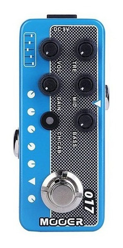 Pedal Mooer Pré Amp M017 Cali-mkiv - Mesa Boogie Mk Iv