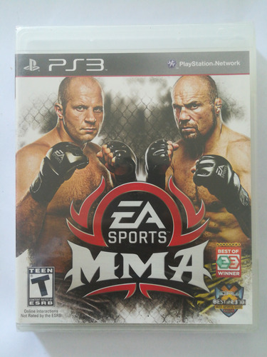 Mma Ea Sports Ps3 100% Nuevo, Original Y Sellado De Fábrica