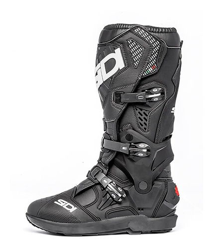 Botas Moto Atojo Srs Negro Negro Sidi Original