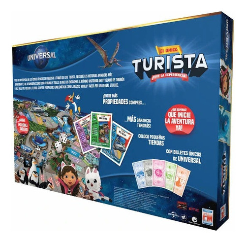 Turista Juego De Mesa Turista Universal Estudios