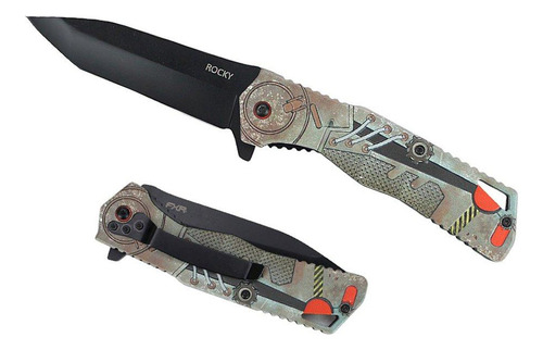 Canivete Tático Rocky Aço Inoxidável 3cr13 - Artemis Fxr