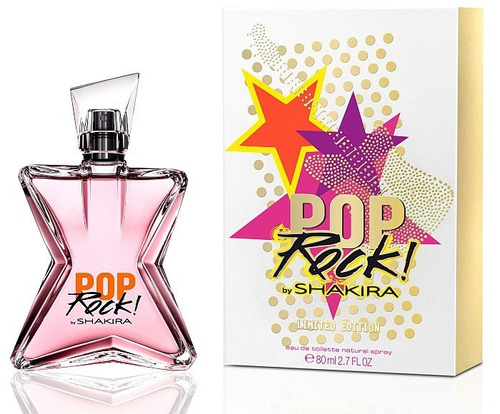Perfume Pop Rock! By Shakira 80 Ml - Lacrado - Selo Adipec