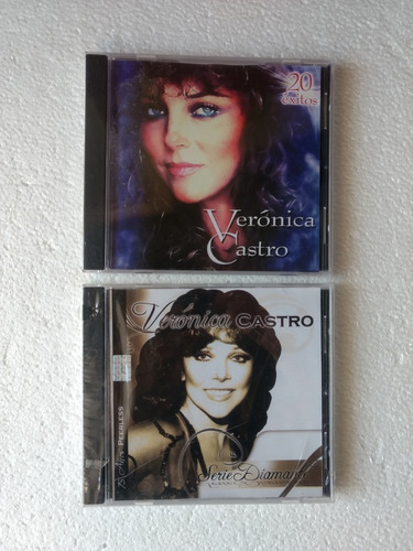 Cd Veronica Castro 20 Exitos Y Serie Diamante