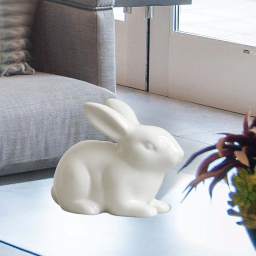 4 Adorable Conejito De Pascua Figuritas Estatua De Conejo