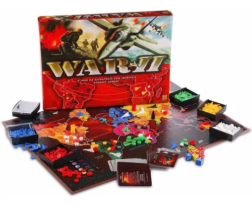 Jogo Tabuleiro War Ii 2 Grow Lacrado - Jogo De Estrategia