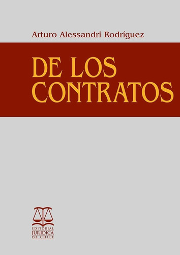 De Los Contratos / Alessandri R, Arturo