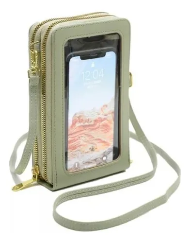 Bolso Porta Celular Genérico Sintético Antirrobo