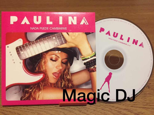 Paulina Rubio Cd Single Nada Puede Cambiarme