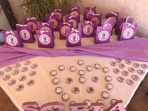 Imagen 3 de 6 de 10 Bolsitas Sorpresitas Cumpleaños La Princesita Sofia