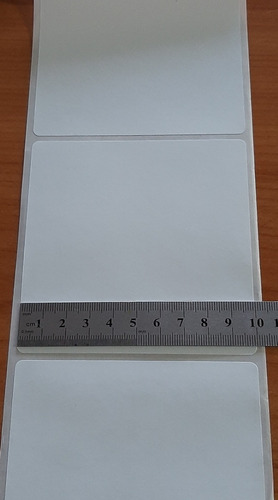 Etiquetas Autoadhesivas 100x100mm Semibrillo
