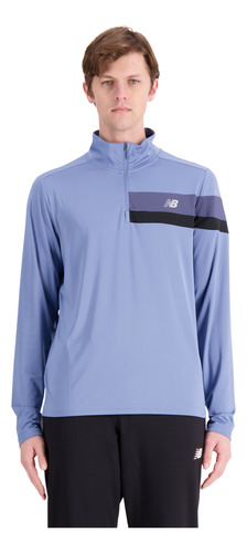 Remera New Balance De Hombre - Accelerate - Mt23227myl