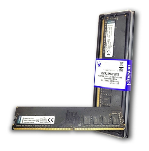 Memoria Ram Pc 8gb Ddr4 3200mhz Pc4-25600 Kingston Nuevas