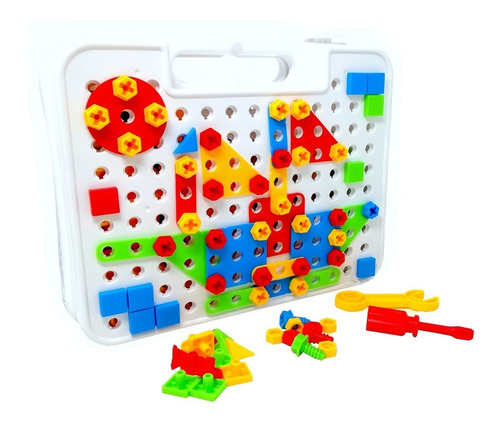 Mecano De Plástico Maletín 266pz Cantidad De Piezas 266