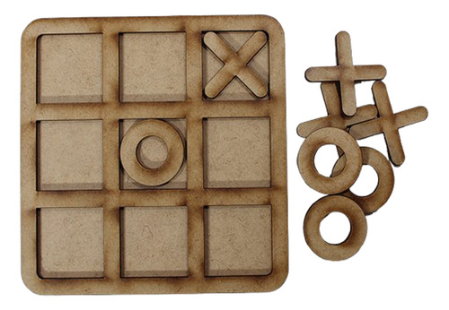 Juego De Mesa Gato Infantil De Madera 20cm