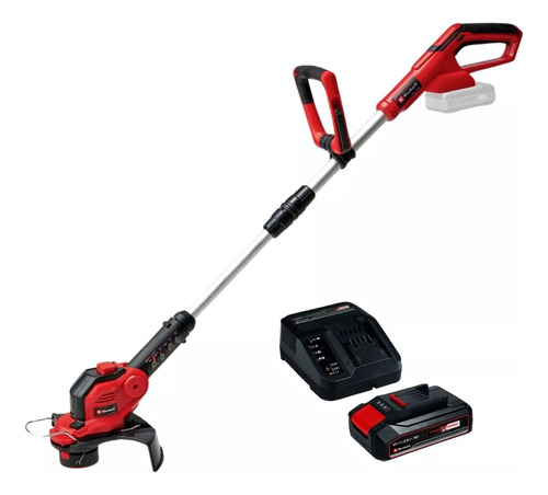 Bordeadora Inalambrica Einhell Ge-ct 1828 Li + Bat 2.5ah+car Color Rojo