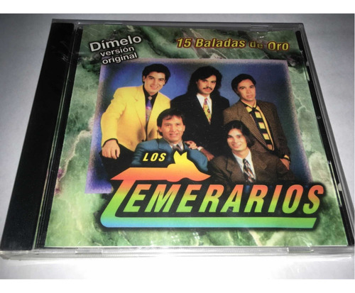 Los Temerarios 15 Baladas De Oro Cd Nuevo Original Cerrado