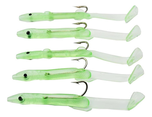 Anzuelos Luminosos De Pesca, Mxajx-007, 8paq, 80pzas., 68mm