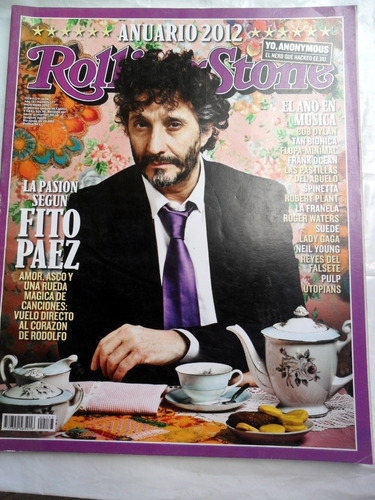 Rolling Stone 177 Anuario 2012: Lo Mejor Del Año * Fito Paez