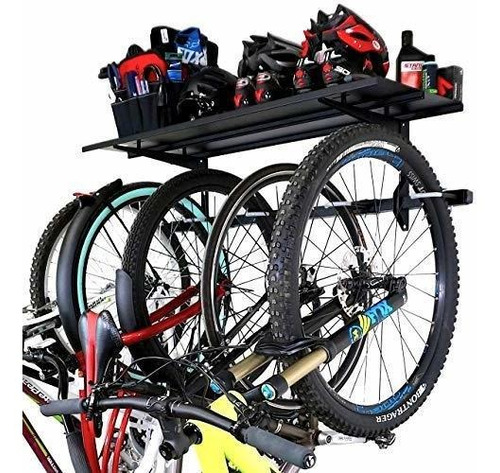 Estante De Almacenamiento Del Estante Para Bicicletas De Su 