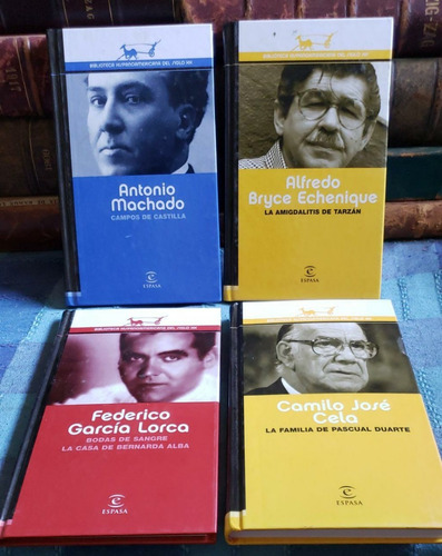 Pack - 4 Libros - Machado - Bryce Echenique - García Lorca