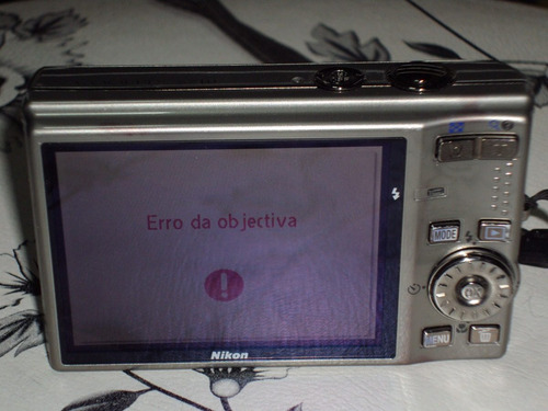 Câmera Digital Nikon Coolpix S710 Com Defeito Na Objetiva