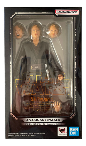 Anakin Skywalker S.h. Figuarts Bandai Tamashii Nations 14cms