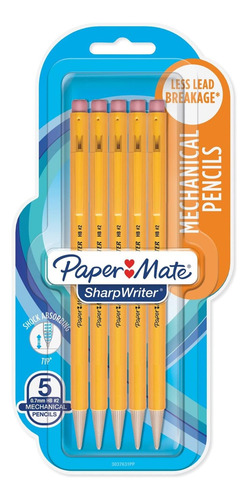 Lápiz Mecánico Papermate 30376bpp Sharpwriter, 0,7 Mm...